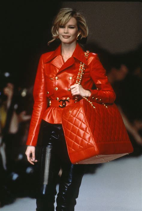 claudia schiffer 90s chanel|claudia schiffer vogue.